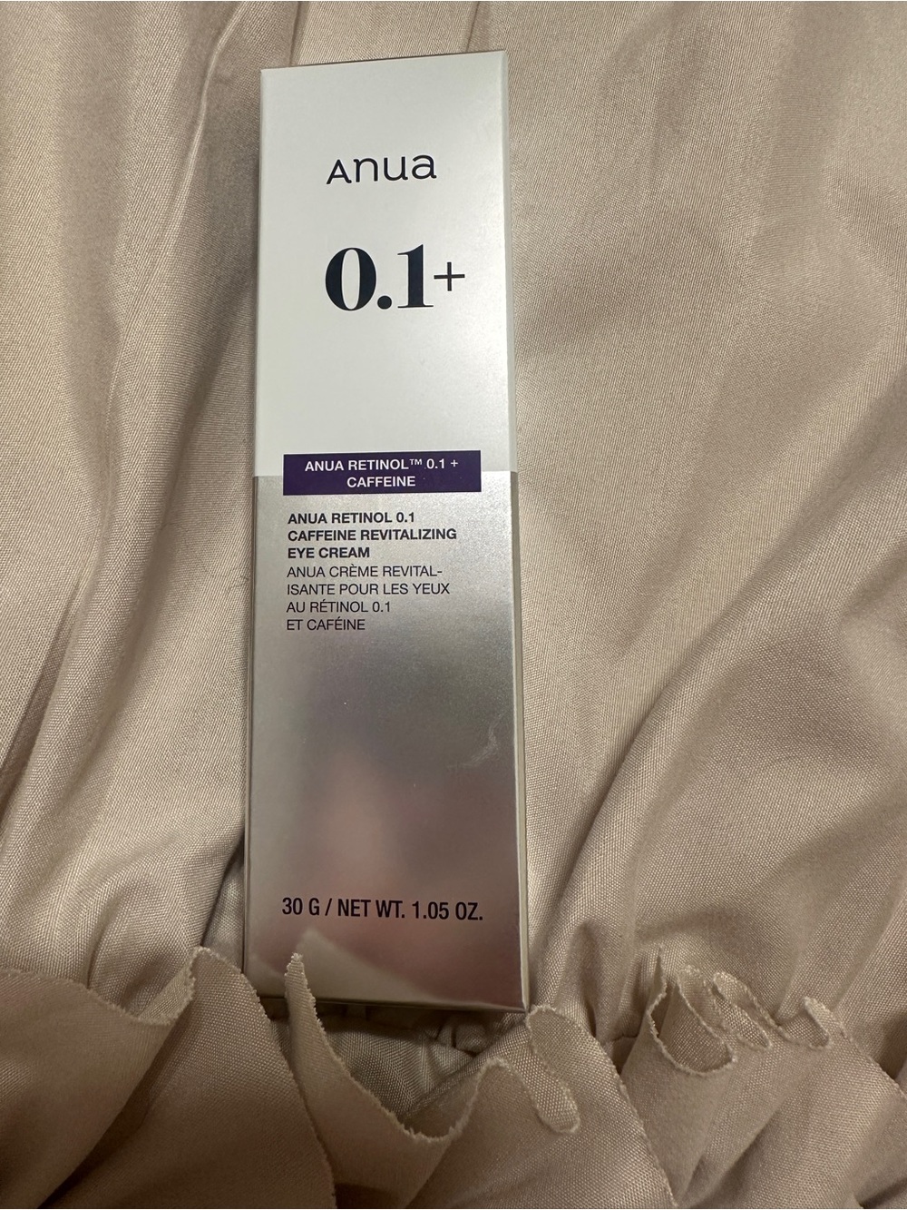 Anua Retinol 0.1 Caffeine Revitalizing Eye Cream NEW